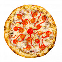 بيتزا بابريكا اللحوم الحارة - سميكة