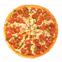 بيتزا زنجر سموكي كبيرة حار